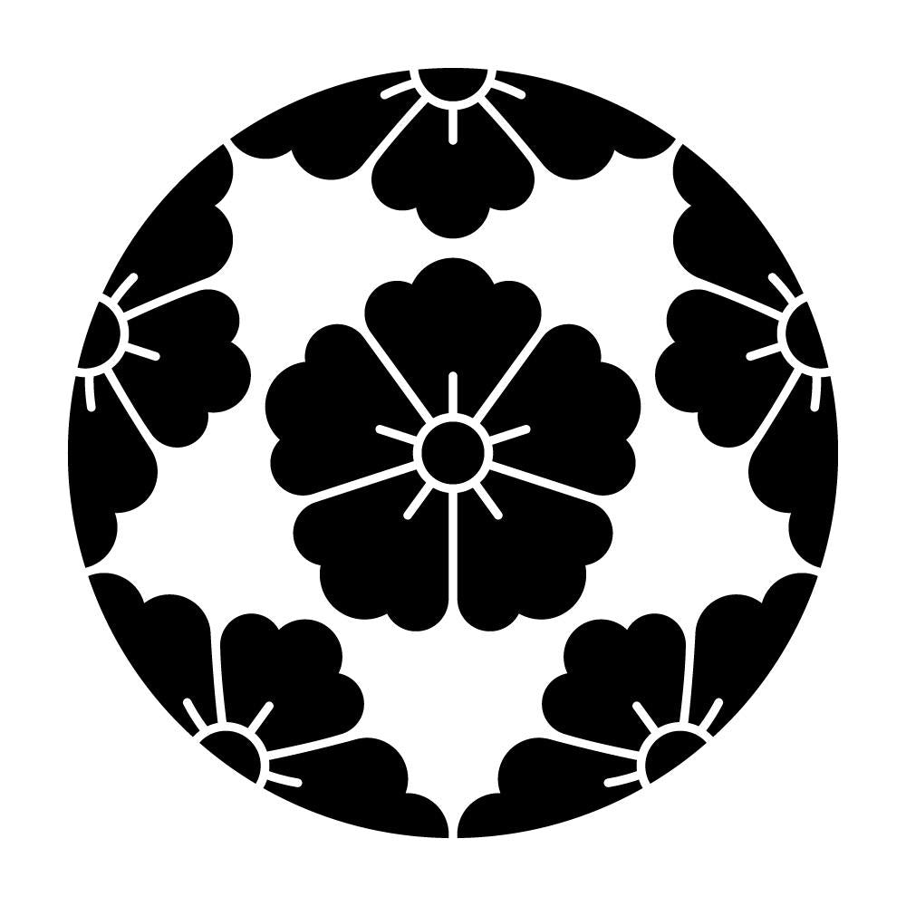 変わり浮線綾唐花紋
