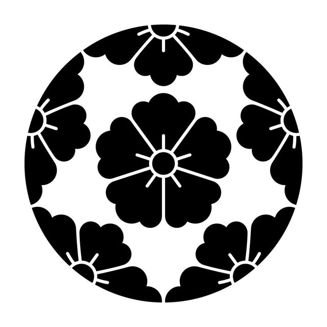 変わり浮線綾唐花紋