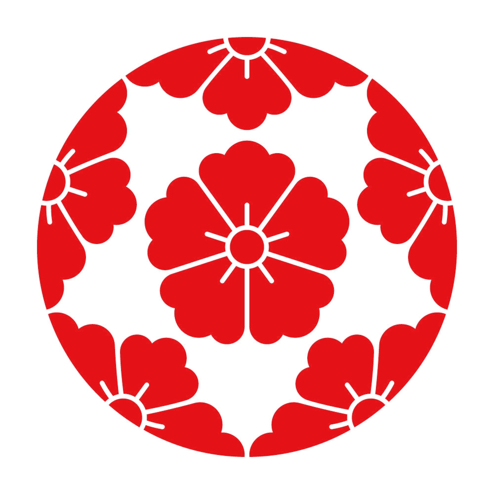 変わり浮線綾唐花紋 8