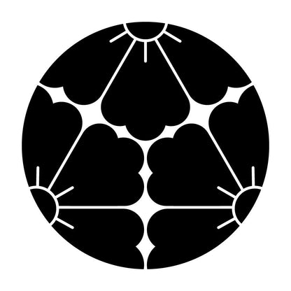 三つ割り唐花紋