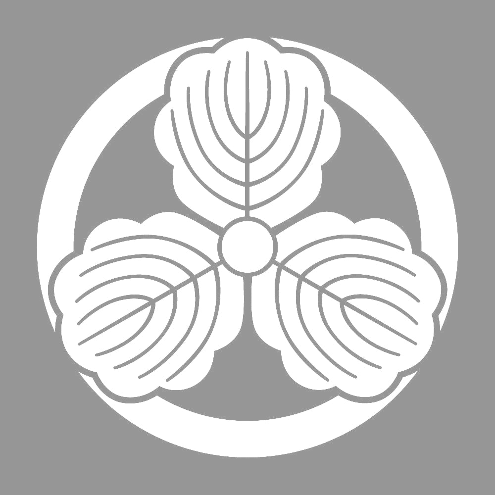 丸に出三つ柏紋 7