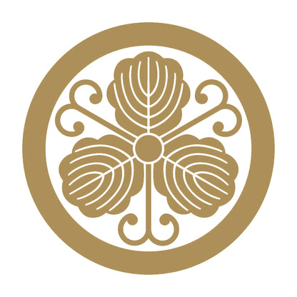 丸に蔓柏紋 9