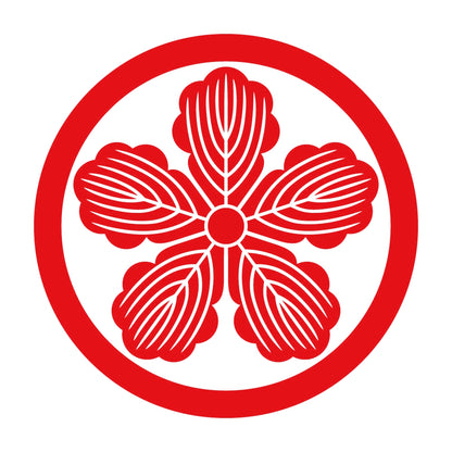 中輪に五つ柏紋 8