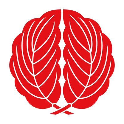 抱き柏紋 8