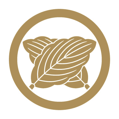 丸に違い柏紋 9
