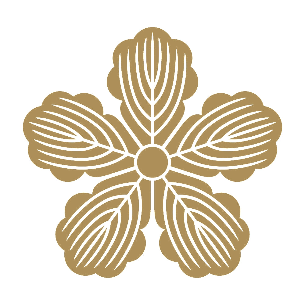 五つ柏紋 9