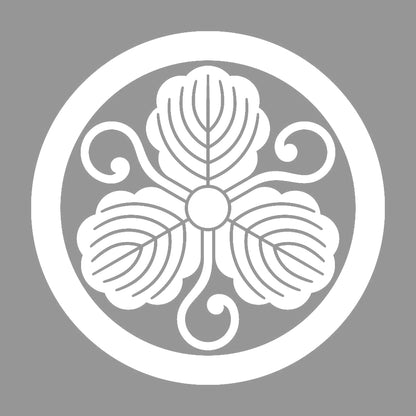 丸に片手蔓柏紋 7