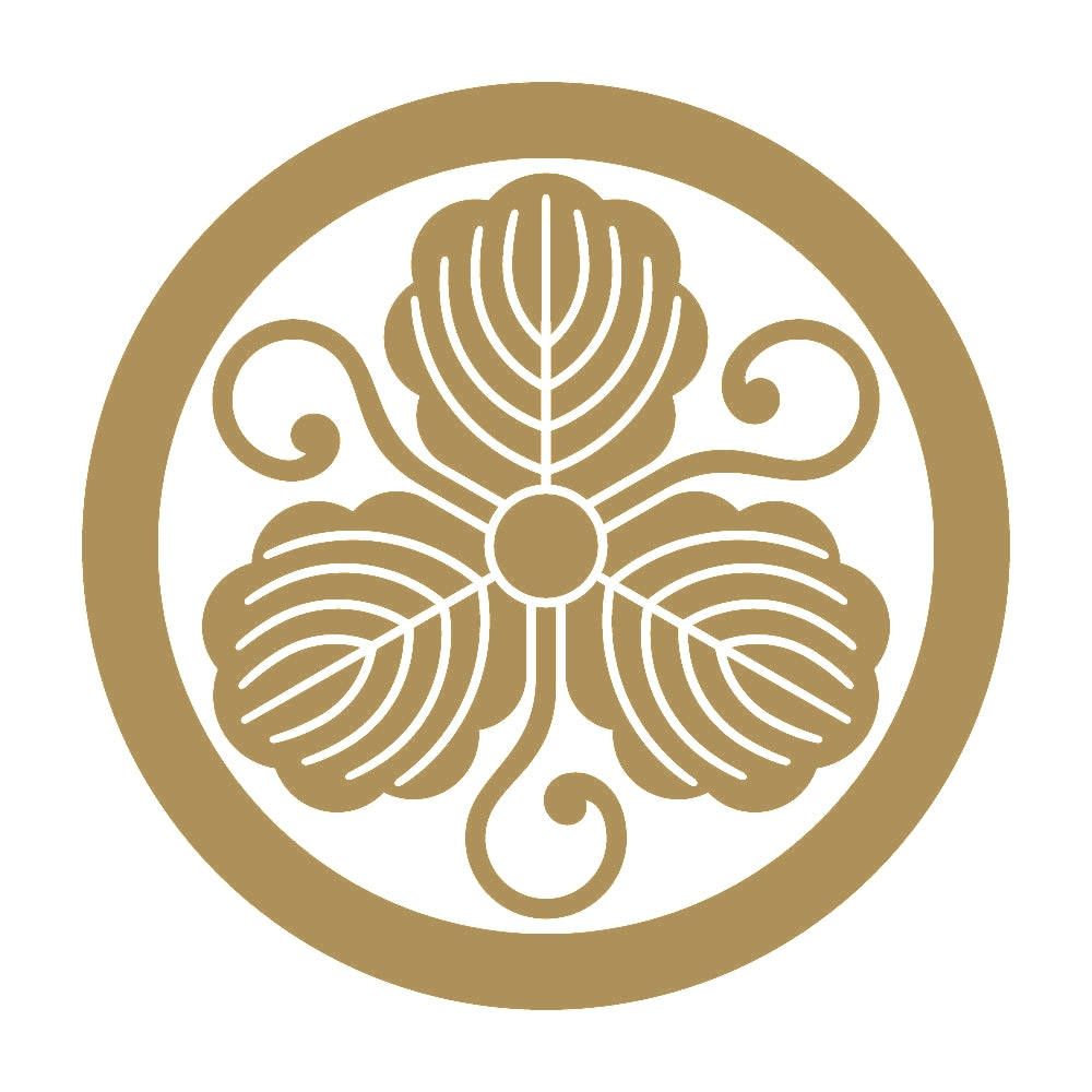 丸に片手蔓柏紋 9