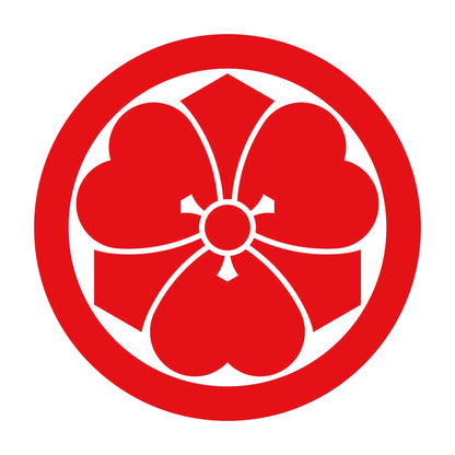 丸に剣片喰紋 8