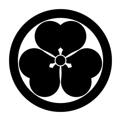丸に片喰紋