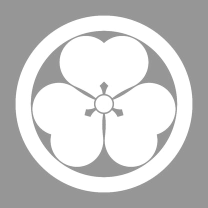 丸に片喰紋 7