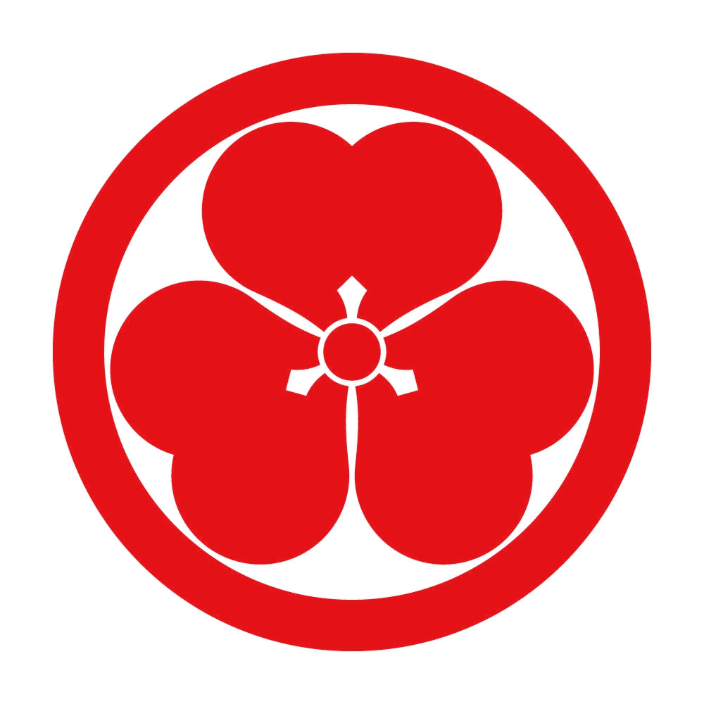 丸に片喰紋 8