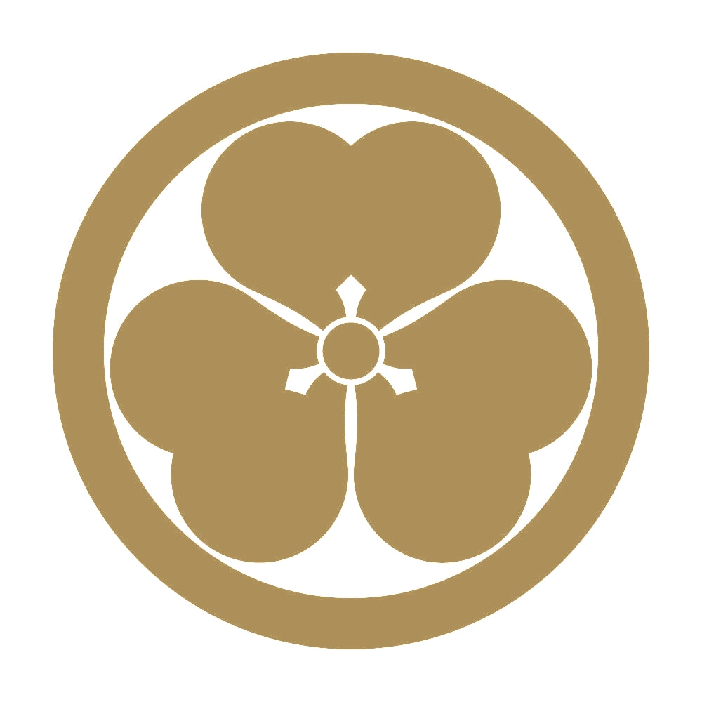 丸に片喰紋 9