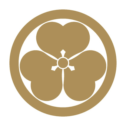 丸に片喰紋 9