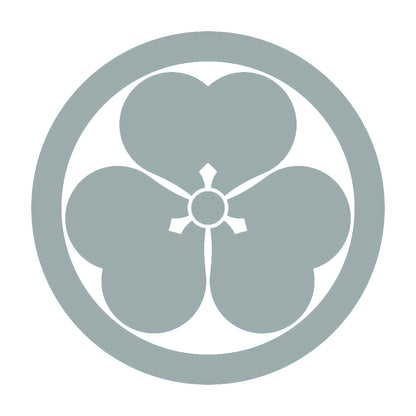 丸に片喰紋 10