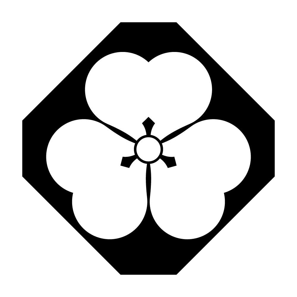 隅切り地抜き方喰紋