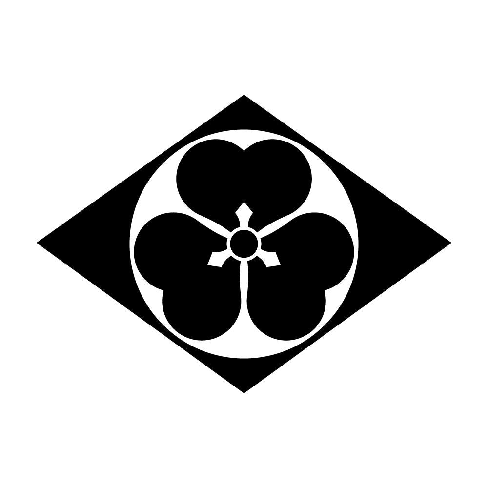 鉄砲菱に方喰紋