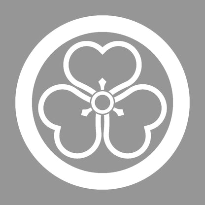 丸に陰片喰紋 7
