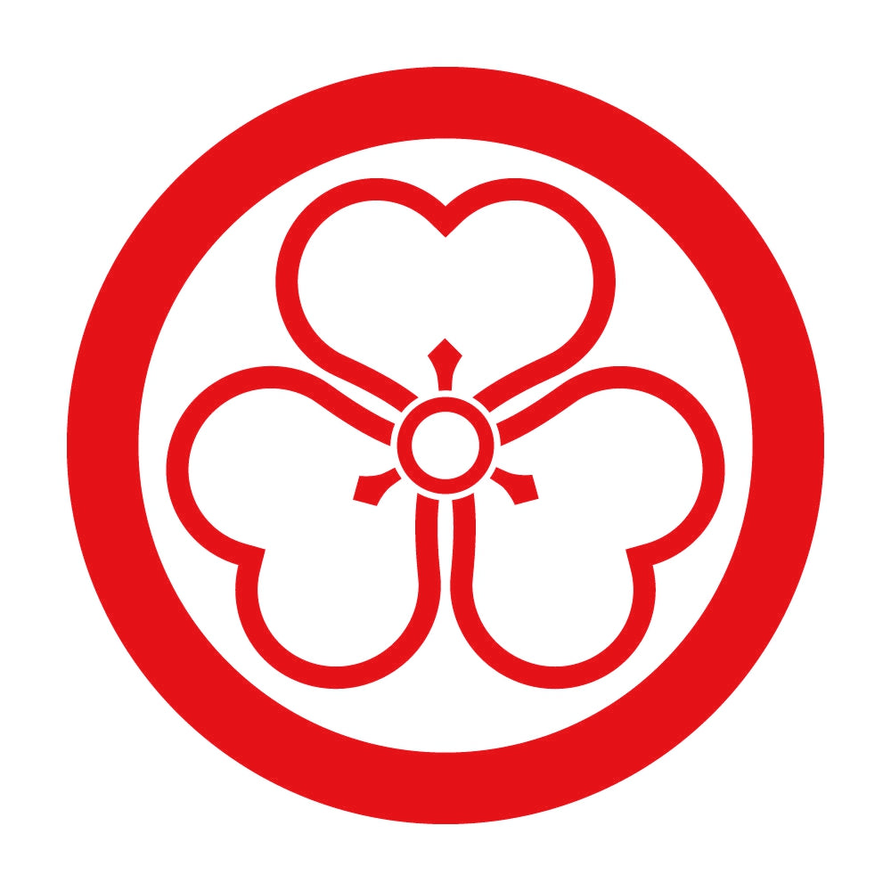 丸に陰片喰紋 8