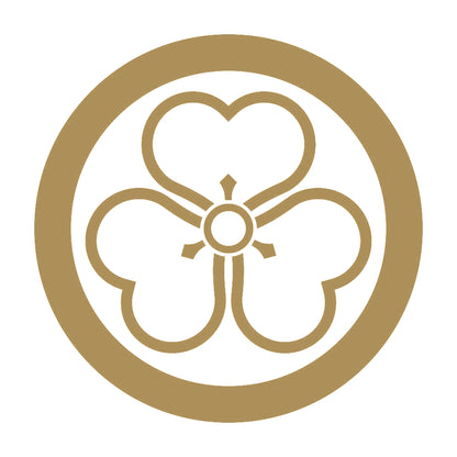 丸に陰片喰紋 9