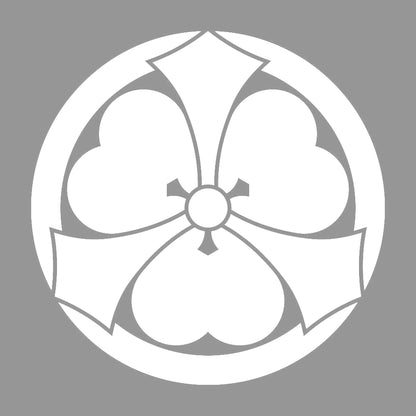 丸に剣出片喰紋 7