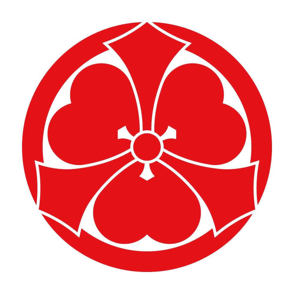 丸に剣出片喰紋 8
