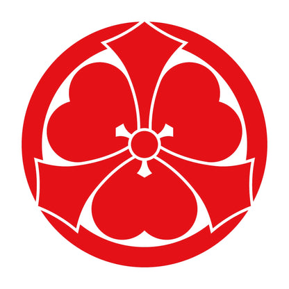 丸に剣出片喰紋 8