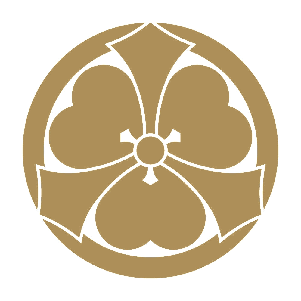 丸に剣出片喰紋 9