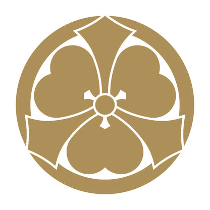 丸に剣出片喰紋 9