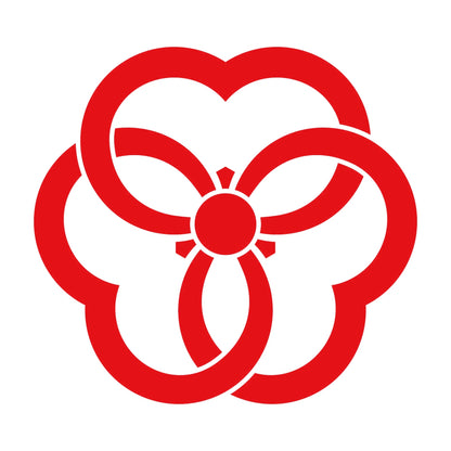 中陰結び片喰紋 8