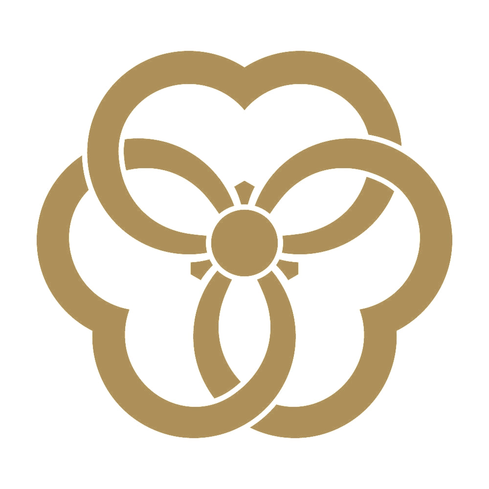 中陰結び片喰紋 9