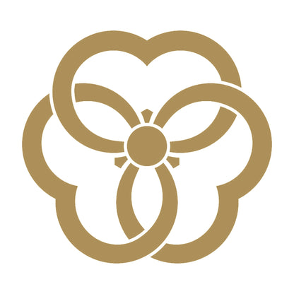 中陰結び片喰紋 9