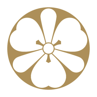 石持ち地抜き棒剣片喰紋 9