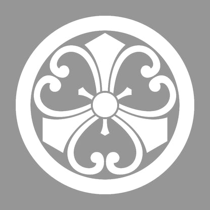 丸に蔓剣片喰紋 7