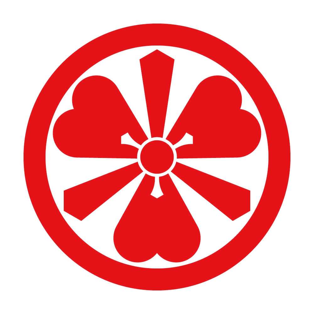 丸に若狭剣片喰紋 8