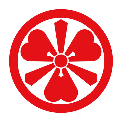 丸に若狭剣片喰紋 8