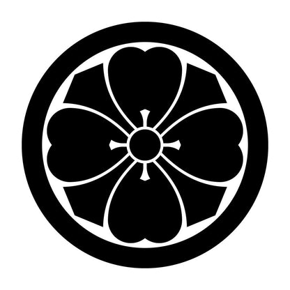 丸に四つ剣片喰紋
