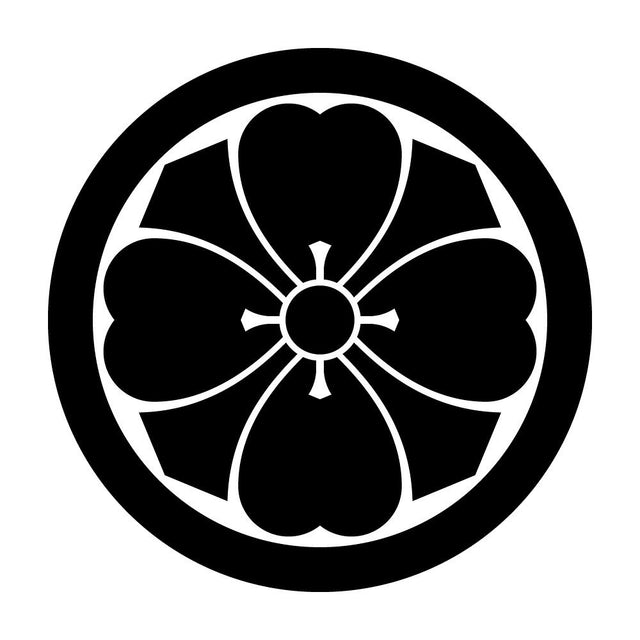 丸に四つ剣片喰紋