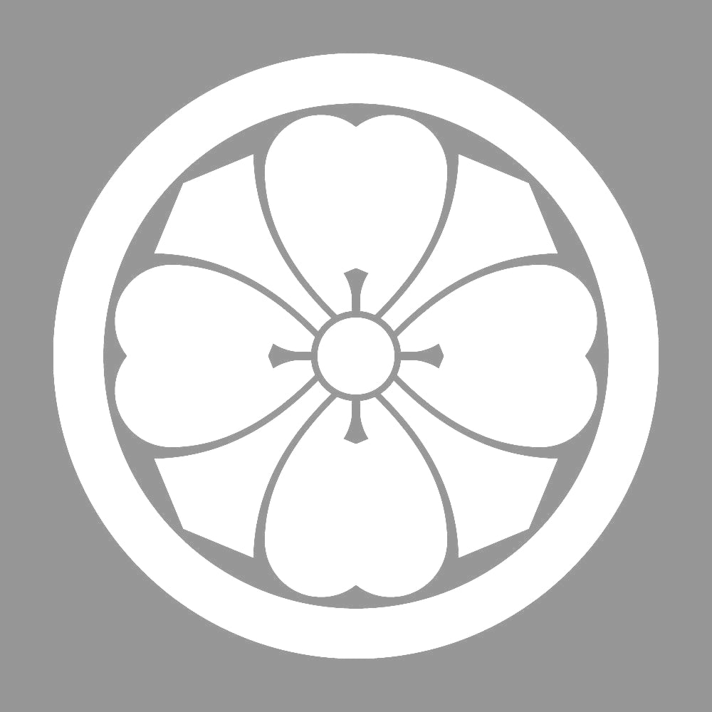 丸に四つ剣片喰紋 7