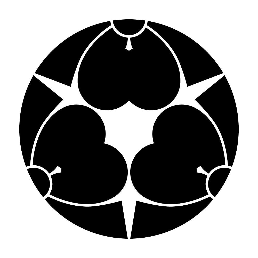 三つ割り剣片喰紋
