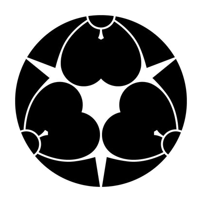 三つ割り剣片喰紋