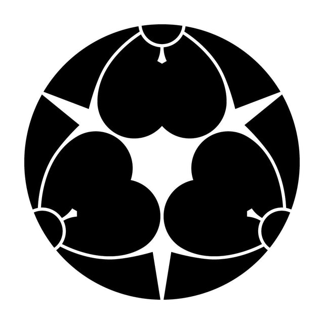 三つ割り剣片喰紋