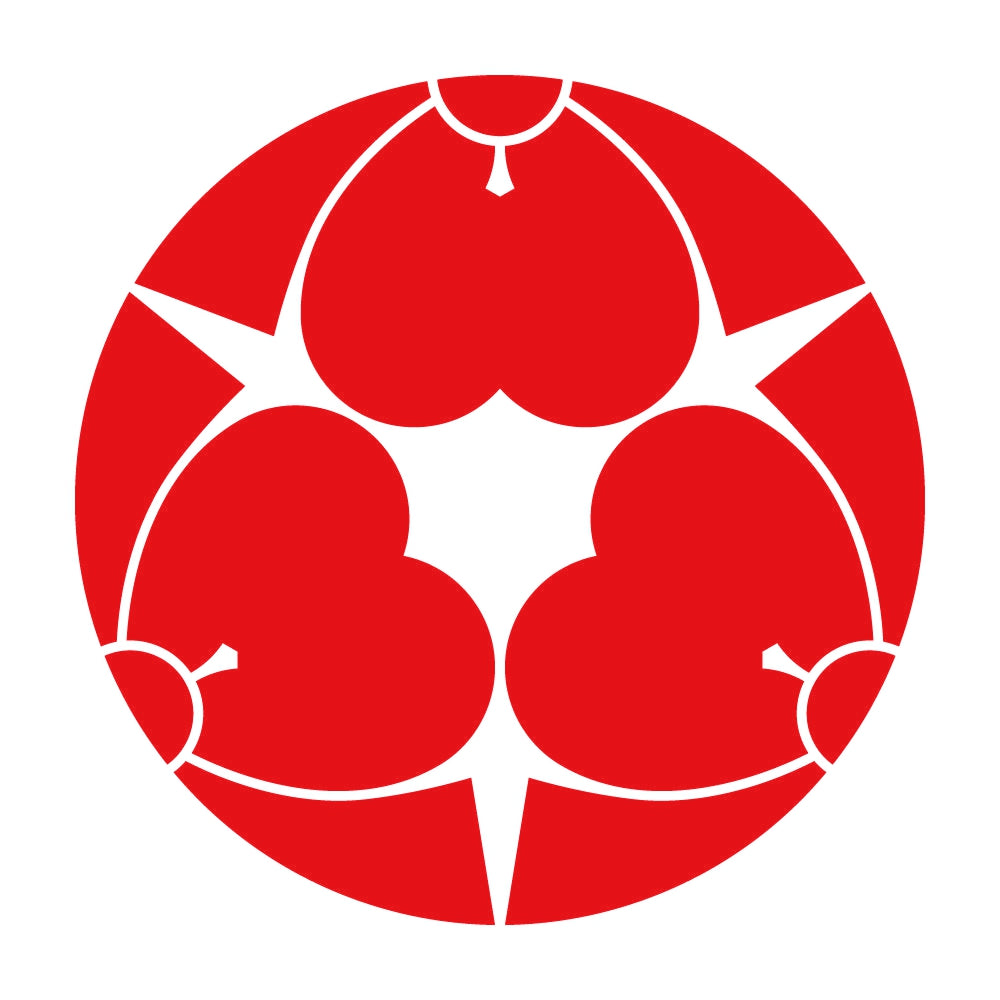 三つ割り剣片喰紋 8