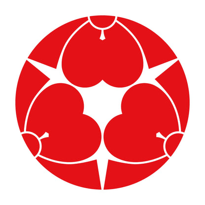 三つ割り剣片喰紋 8