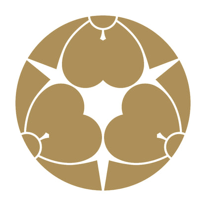 三つ割り剣片喰紋 9