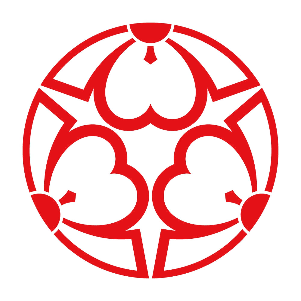 中陰三つ割り剣片喰紋 8