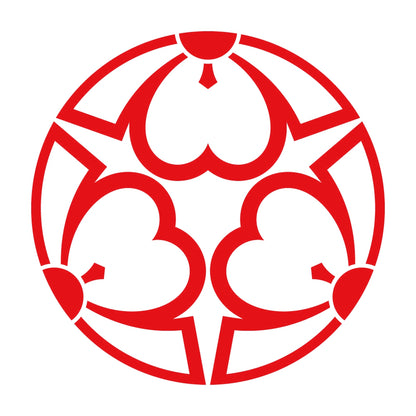 中陰三つ割り剣片喰紋 8