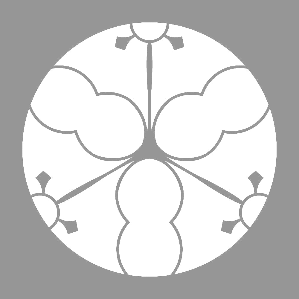 三つ組み片喰紋 7