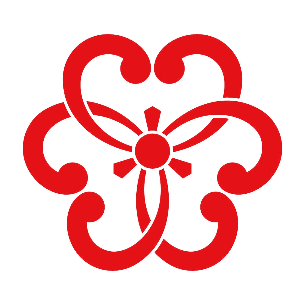 蔓結び片喰紋 8