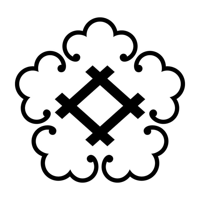 五つ唐鐶に井桁紋